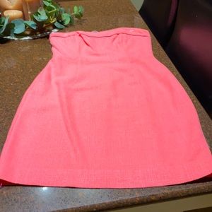 STRAPLESS LILLY, PEACH/SALMON COLOR, sz 10